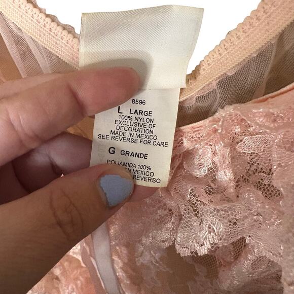 Secret Treasures Lingerie Pink Lace - Picture 8 of 8